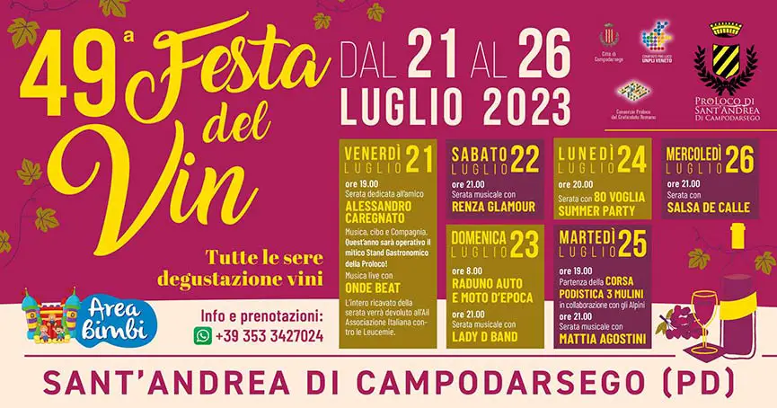 Festa del Vin di Sant'Andrea di Campodarsego