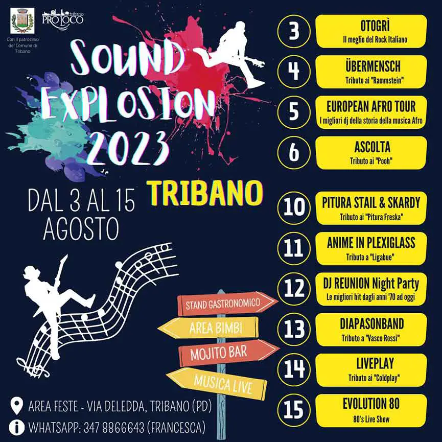 Sound Explosion 2023 Tribano